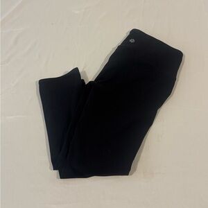 Athleta Black Cropped Leggings Small Tall ST Yoga Workout Pants